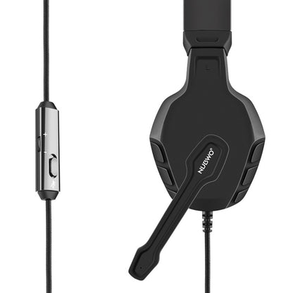 NUBWO U3 Computer Head-Mounted Gaming Subwoofer Headphone, Cable Length:1.6m(Black) - Computer & Networking by NUBWO | Online Shopping UK | buy2fix