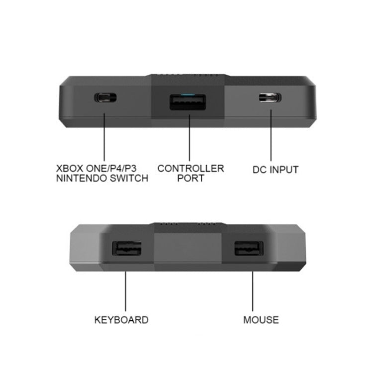 Keyboard And Mouse Converter For PS4/Switch/PS4 Pro/XBOX ONE(Support Audio Models) - Adapter & Cables by buy2fix | Online Shopping UK | buy2fix