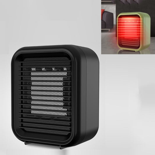 Mini Air Conditioner Heater For Office Desktop CN Plug(Black) - USB Heater by buy2fix | Online Shopping UK | buy2fix