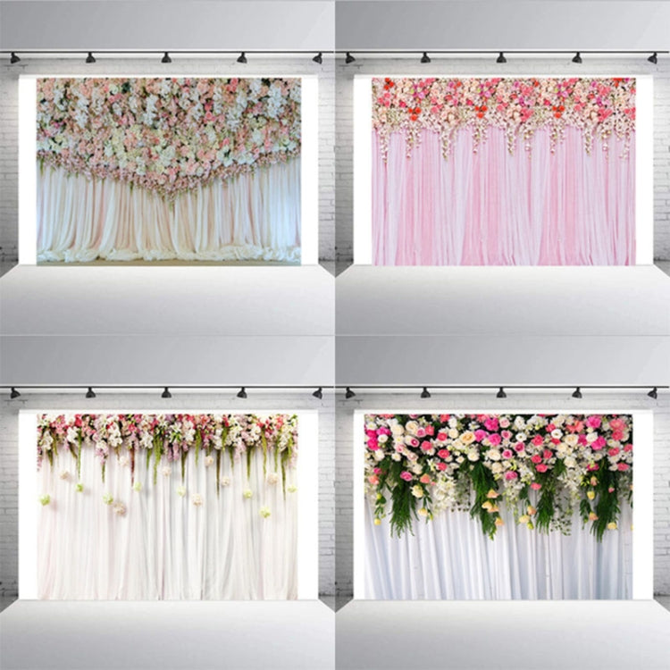 2.1m x 1.5m Flower Wall Simulation Wedding Theme Party Arrangement Photography Background Cloth(W093) - Camera Accessories by buy2fix | Online Shopping UK | buy2fix