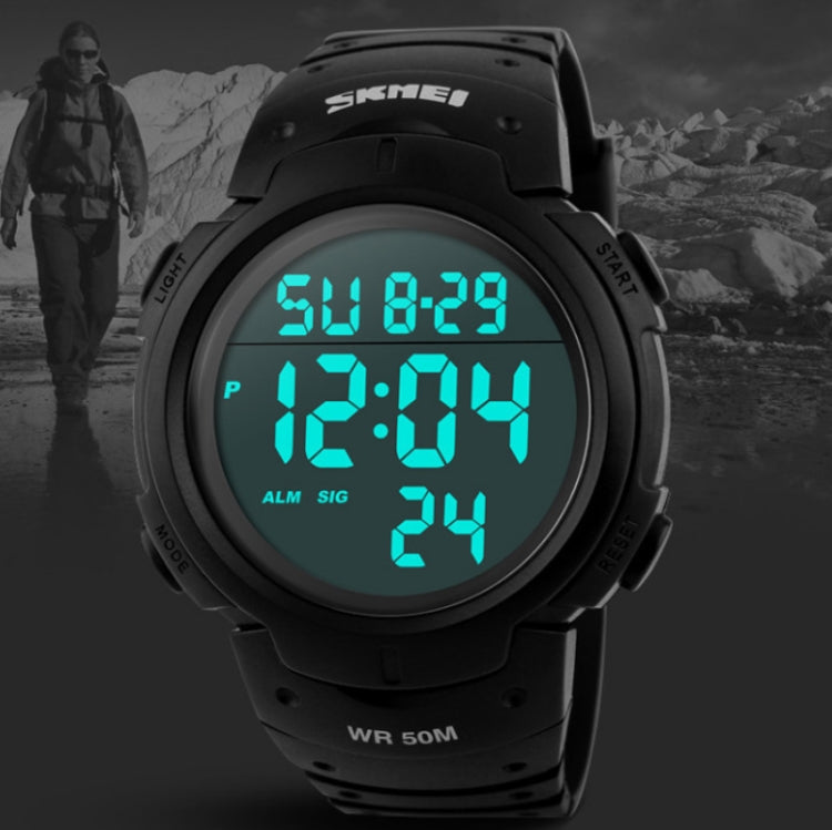 SKMEI 1068 Men Waterproof Outdoor Sports Digital Watch Student Fashion Watch(Red) - Sport Watches by SKMEI | Online Shopping UK | buy2fix