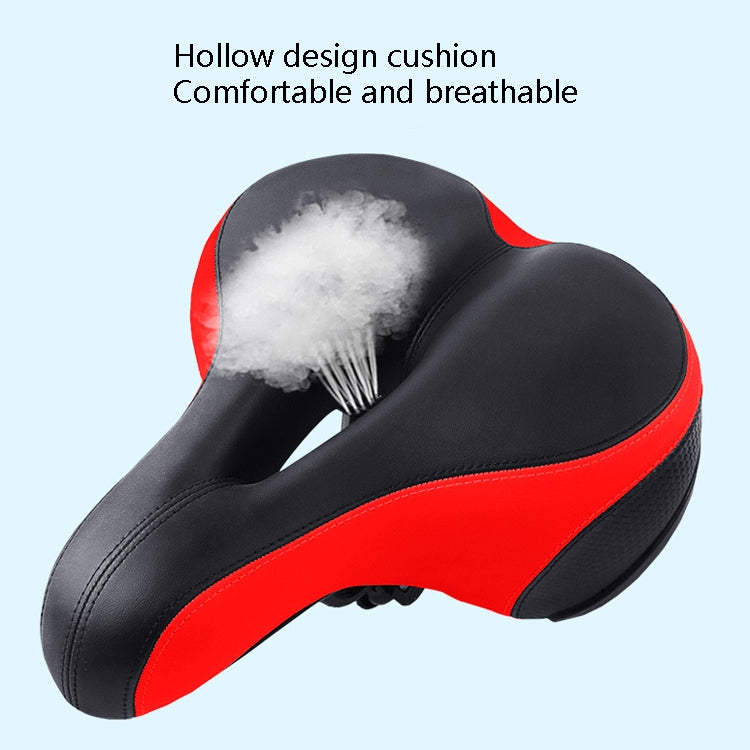 Reflective Seat Bicycle Seat Bicycle Saddle Seat(Black) - Outdoor & Sports by buy2fix | Online Shopping UK | buy2fix