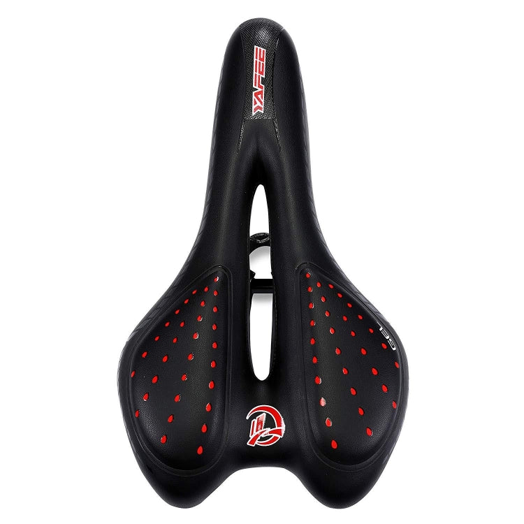 YAFEE YF-1034-4 Silicone Seat Cushion Mountain Bike Saddle Bicycle Elastic Cushion Bicycle Seat(Red) - Outdoor & Sports by YAFEE | Online Shopping UK | buy2fix