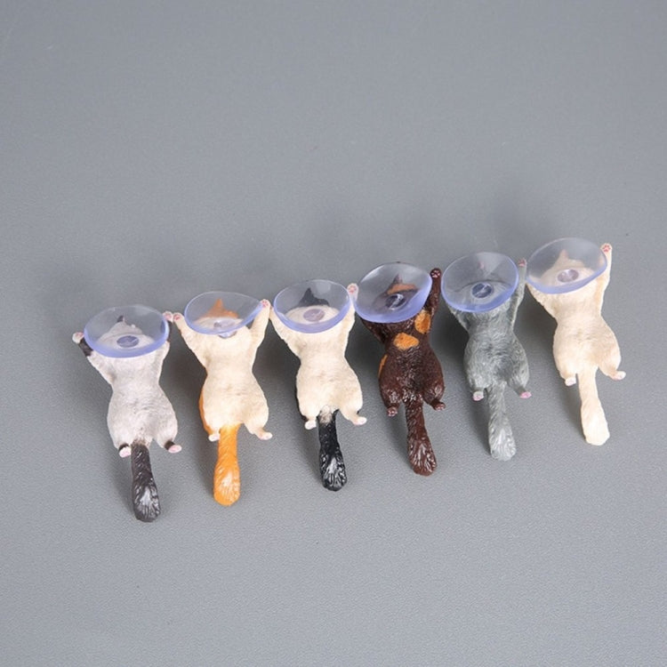 60 PCS Sucker Design Cute Cat Smartphone Holder(Gray) - Desktop Holder by buy2fix | Online Shopping UK | buy2fix