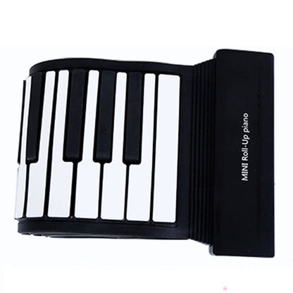 MIDI88 88-Key Hand-Rolled Foldable Piano Professional MIDI Soft Keyboard Simulated Practice Portable Electronic Piano(Black English) - Keyboard Instruments by buy2fix | Online Shopping UK | buy2fix