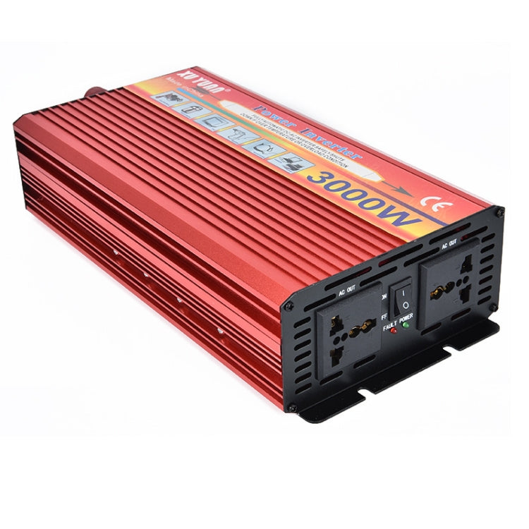 XUYUAN 3000W Car Inverter Car Home Power Converter, Specification: 12V to 110V -  by XUYUAN | Online Shopping UK | buy2fix