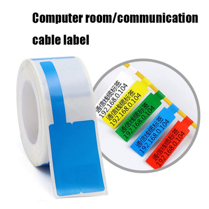 Printing Paper Cable Label For NIIMBOT B50 Labeling Machine(02F-Yellow) - Printer Accessories by NIIMBOT | Online Shopping UK | buy2fix