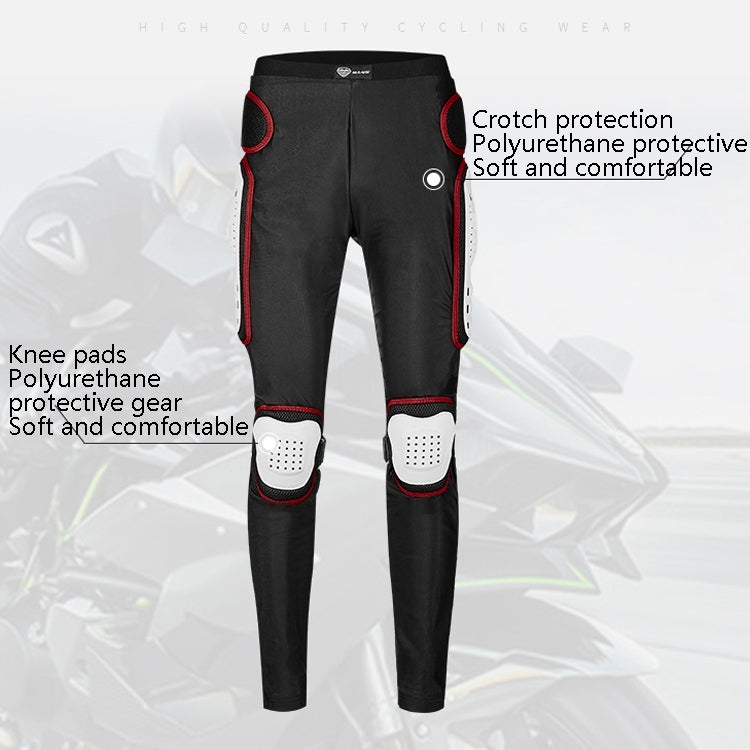 SULAITE Motorcycle Cross-Country Riding Trousers Protective Hip Pants, Specification: XL(Red) - Protective Gear by SULAITE | Online Shopping UK | buy2fix