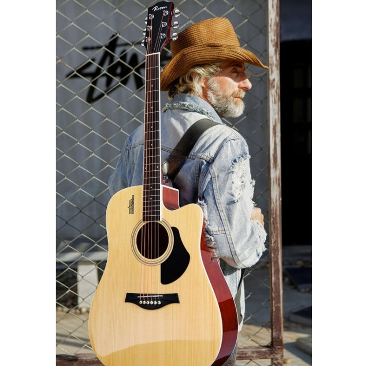 Folk Acoustic Guitar Beginner Training And Teaching Stringed Instruments, Colour: 41 Inch (Brown) - Stringed Instruments by buy2fix | Online Shopping UK | buy2fix