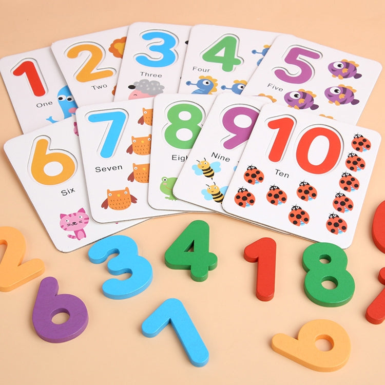 Mathematical Arithmetic Teaching Kids Early Education Wooden Children Toys - Math Toys by buy2fix | Online Shopping UK | buy2fix