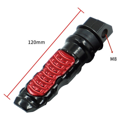 Motorcycle Off-Road Car Accessories Modified Aluminum Alloy Non-Slip Foot Pedal(Red) - Others by buy2fix | Online Shopping UK | buy2fix