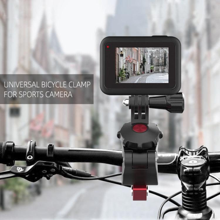 Sunnylife TY-Q9266 for Insta360 GO / DJI Osmo Action / GoPro Mount Bracket Stabilizer Bicycle Clip with Screw - DJI & GoPro Accessories by Sunnylife | Online Shopping UK | buy2fix