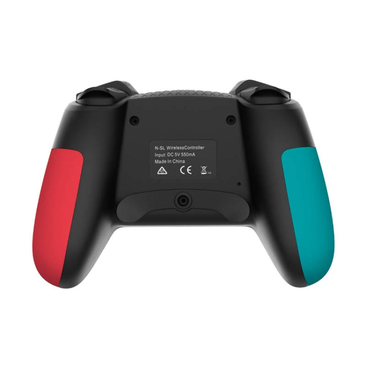 T23 Wireless Bluetooth Game Handle With Vibration And Wake Up Macro Programming Function Handle For Nintendo Switch PRO(Blue Red) - Gamepads by buy2fix | Online Shopping UK | buy2fix