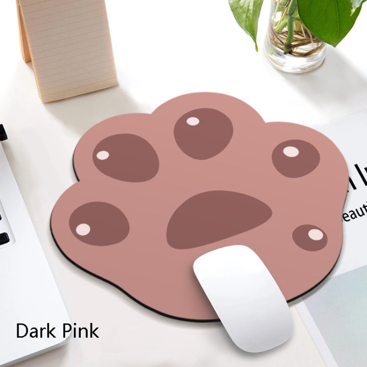 3 PCS XH12 Cats Claw Cute Cartoon Mouse Pad, Size: 280 x 250 x 3mm(Dark Pink) - Mouse Pads by buy2fix | Online Shopping UK | buy2fix