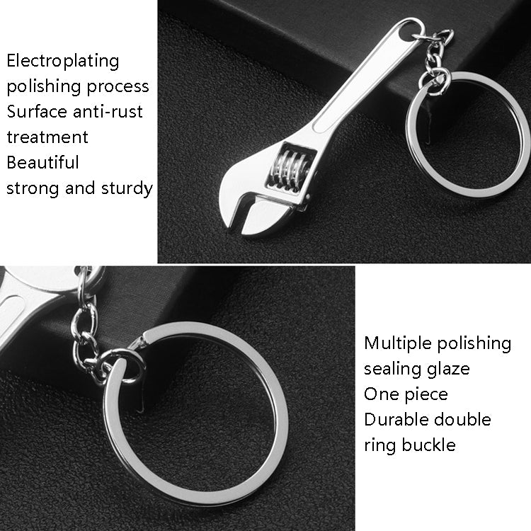 10 PCS Tool Metal Keychain Car Key Ring Pendant, Colour: H-401 Saw - Key Rings by buy2fix | Online Shopping UK | buy2fix