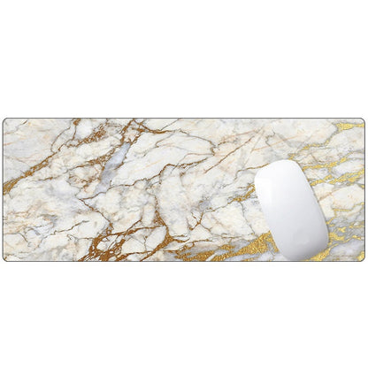 300x700x4mm Marbling Wear-Resistant Rubber Mouse Pad(Yellow Marble) - Mouse Pads by buy2fix | Online Shopping UK | buy2fix