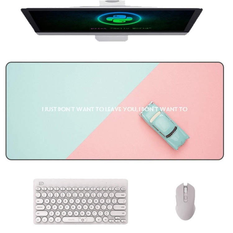 300x700x3mm AM-DM01 Rubber Protect The Wrist Anti-Slip Office Study Mouse Pad( 29) - Mouse Pads by buy2fix | Online Shopping UK | buy2fix