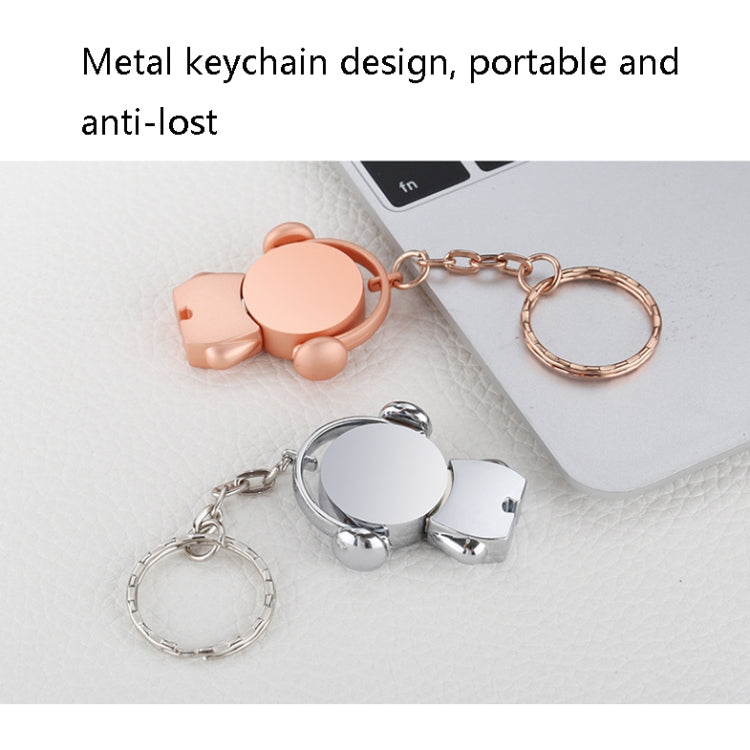 Y01 Metal Musician Car Cartoon Style U Disk, Capacity: 32GB(Silver) - USB Flash Drives by buy2fix | Online Shopping UK | buy2fix