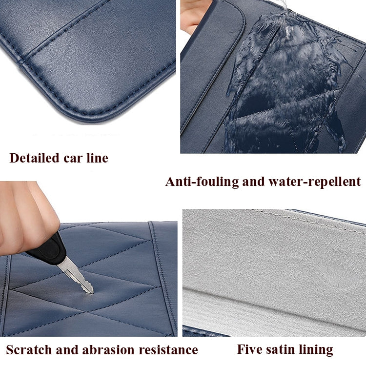 Microfiber Leather Thin And Light Notebook Liner Bag Computer Bag, Applicable Model: 13-14 inch(Blue) - 13.3 inch by buy2fix | Online Shopping UK | buy2fix