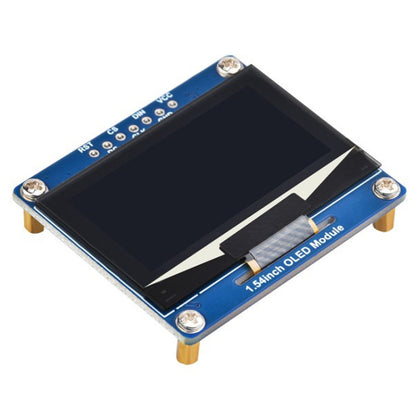 Waveshare 1.54 Inch OLED Display Module, 128×64 Resolution, SPI / I2C Communication(White) - LCD & LED Display Module by Waveshare | Online Shopping UK | buy2fix