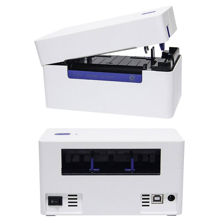QIRUI 104mm Express Order Printer Thermal Self-adhesive Label Printer, Style:QR-488BT(EU Plug) - Consumer Electronics by buy2fix | Online Shopping UK | buy2fix