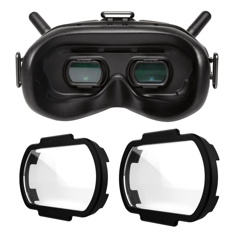 Sunnylife FV-Q9334 2 PCS Myopia Lens Nearsighted Corrective Aspherical Lens for DJI FPV Goggles V2, Colour: 350 Degree - Lens Accessories by Sunnylife | Online Shopping UK | buy2fix