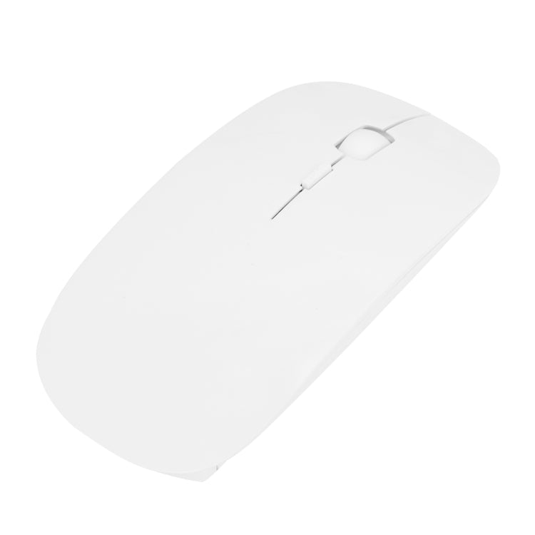 MF-822 2.4G Wireless Mouse 4 Keys Mute Office Ultra-Thin Mouse(White) - Wireless Mice by buy2fix | Online Shopping UK | buy2fix