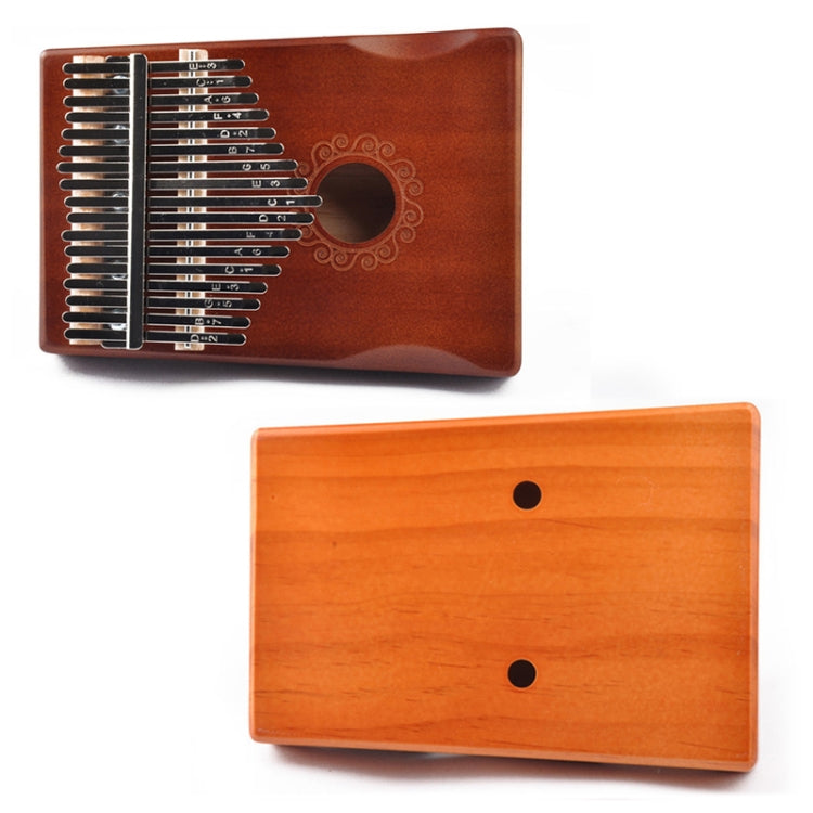 17-Tone Thumb Piano Kalimba Beginners Introduction Finger Piano, Colour: Wooden Kit - Keyboard Instruments by buy2fix | Online Shopping UK | buy2fix