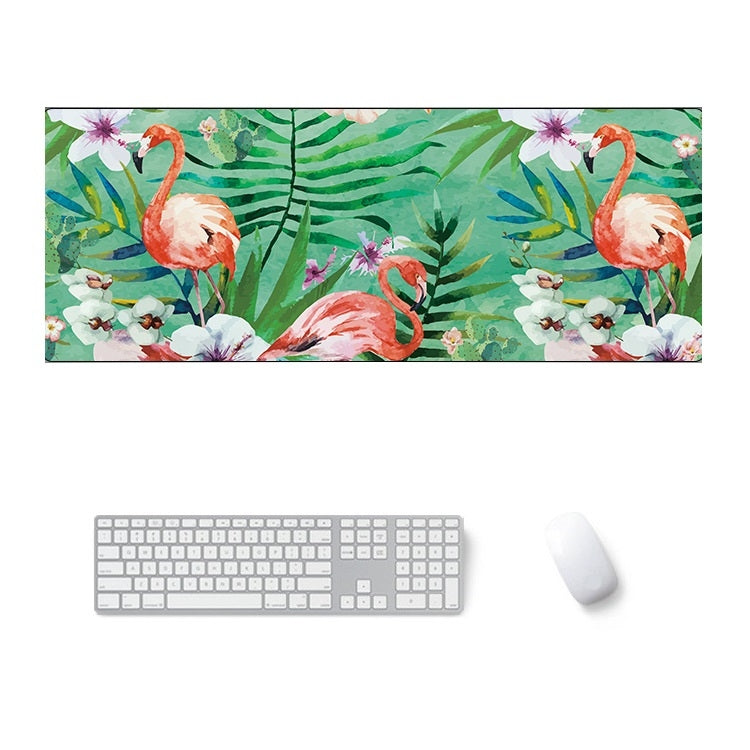 800x300x2mm  Office Learning Rubber Mouse Pad Table Mat(6 Flamingo) - Mouse Pads by buy2fix | Online Shopping UK | buy2fix