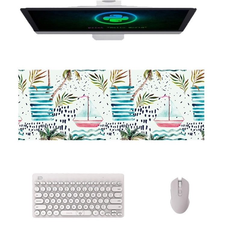 800x300x3mm Office Learning Rubber Mouse Pad Table Mat(7 Flamingo) - Mouse Pads by buy2fix | Online Shopping UK | buy2fix