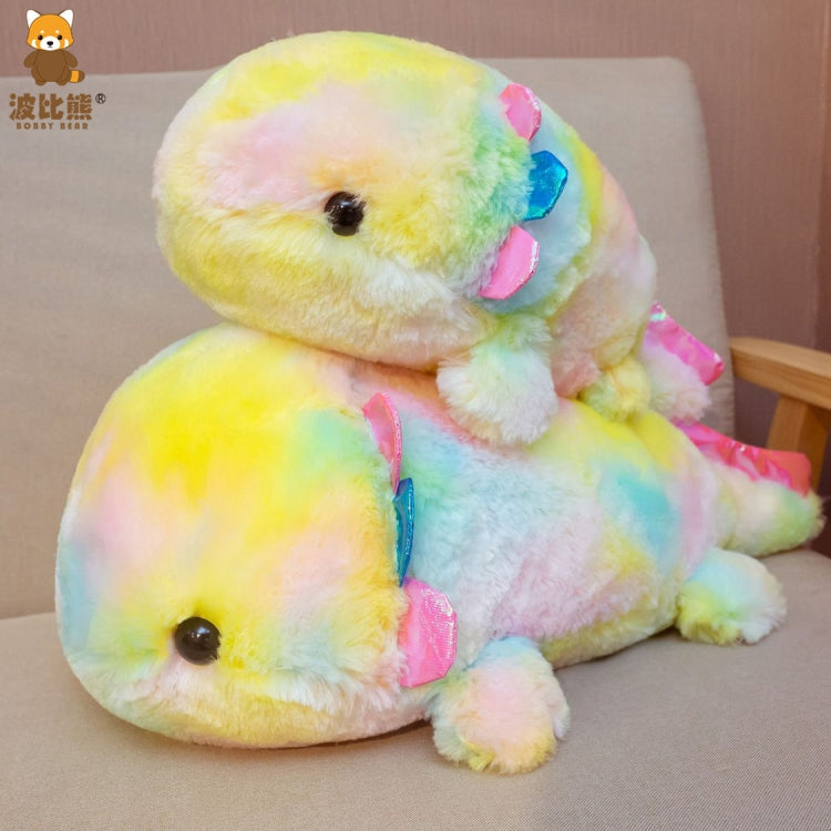 3 PCS Rainbow Color Doll Fish Plush Toy  55cm 0.4kg(Rainbow Purple) - Soft Toys by buy2fix | Online Shopping UK | buy2fix