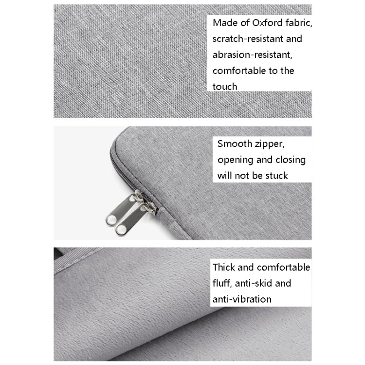 Baona Laptop Liner Bag Protective Cover, Size: 12 inch(Lightweight Gray) - 12.1 inch by Baona | Online Shopping UK | buy2fix