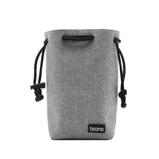 Benna Waterproof SLR Camera Lens Bag  Lens Protective Cover Pouch Bag, Color: Square Medium(Gray) - Lens Bag by Benna | Online Shopping UK | buy2fix