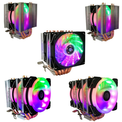 COOL STORM CT-4U-9cm Heat Pipe Dual-Tower CPU Radiator Copper Pipe 9 Cm Fan For Intel/AMD Platform Specification： Aurora Three-fan 3 Line - Fan Cooling by COOL STORM | Online Shopping UK | buy2fix