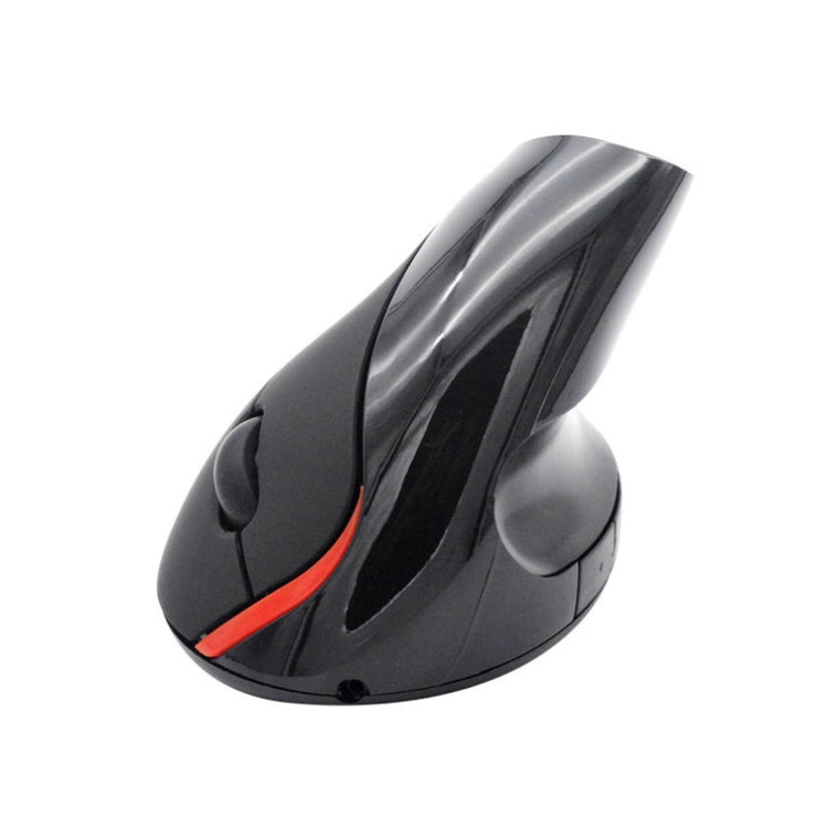 HH-111 5 Keys Wireless Vertical Charging Mouse Ergonomics Wrist Protective Mouse(Black) - Wireless Mice by buy2fix | Online Shopping UK | buy2fix