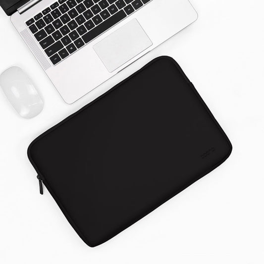 Baona BN-Q001 PU Leather Laptop Bag, Colour: Midnight Black, Size: 13/13.3/14 inch - 14.1 inch by Baona | Online Shopping UK | buy2fix