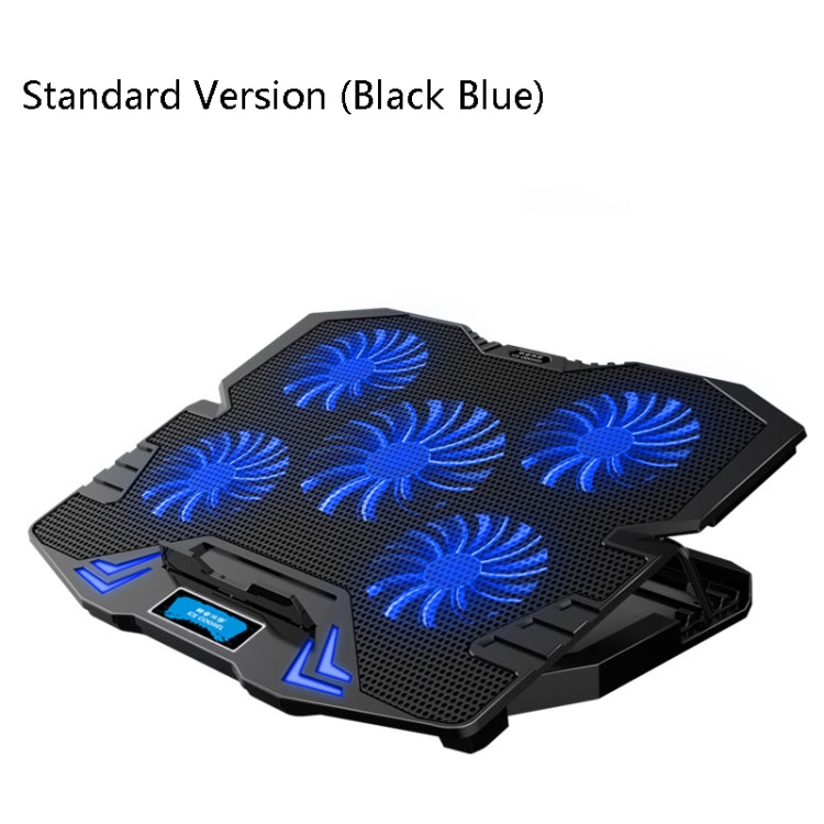 ICE COOREL K5 Laptop Radiator Computer Cooling Bracket, Colour: Standard Version (Black Blue) - Cooling Pads by ICE COOREL | Online Shopping UK | buy2fix