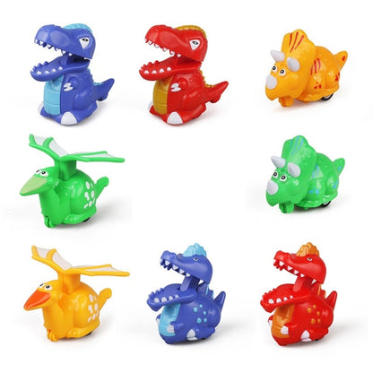 3 PCS Children Animal Press Crawling Toy Car, Random Color Delivery, Specification: Small Dinosaur - Electronic Pets by buy2fix | Online Shopping UK | buy2fix