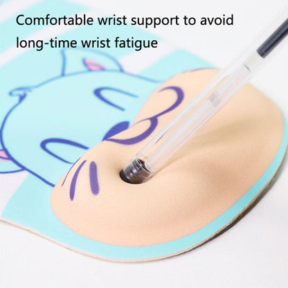 2 PCS Silicone Comfortable Padded Non-Slip Hand Rest Wristband Mouse Pad, Colour: Cow - Mouse Pads by buy2fix | Online Shopping UK | buy2fix