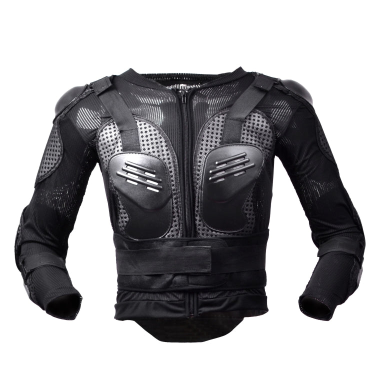 GHOST RACING F060 Motorcycle Armor Suit Riding Protective Gear Chest Protector Elbow Pad Fall Protection Suit, Size: M(Black) - In Car by GHOST RACING | Online Shopping UK | buy2fix