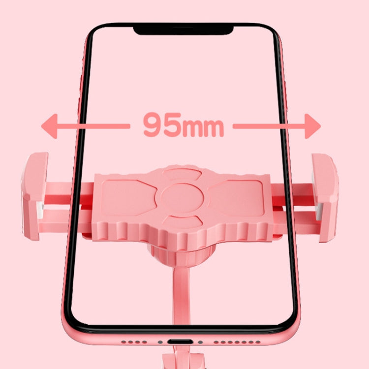 Cat Claw Telescopic Mobile Phone Holder Multifunctional Desktop Live Lazy Bracket(Cherry Pink) - Consumer Electronics by buy2fix | Online Shopping UK | buy2fix