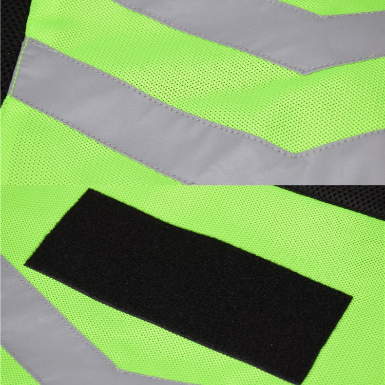 GHOST RACING GR-Y06 Motorcycle Riding Vest Safety Reflective Vest, Size: M(Black) - In Car by GHOST RACING | Online Shopping UK | buy2fix