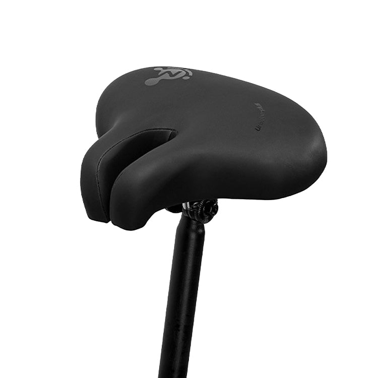 Bike No Nasal Seat Mountain Bike Saddle Comfortable Shock Absorption Bicycle Outdoor Cycling Accessories Saddle(Black) - Outdoor & Sports by buy2fix | Online Shopping UK | buy2fix