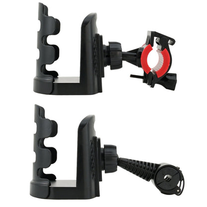 2 PCS SMCP-380 General Riding Cup Rack Motorcycle Bicycle Cup Holder(Handlebar Installation) - In Car by buy2fix | Online Shopping UK | buy2fix