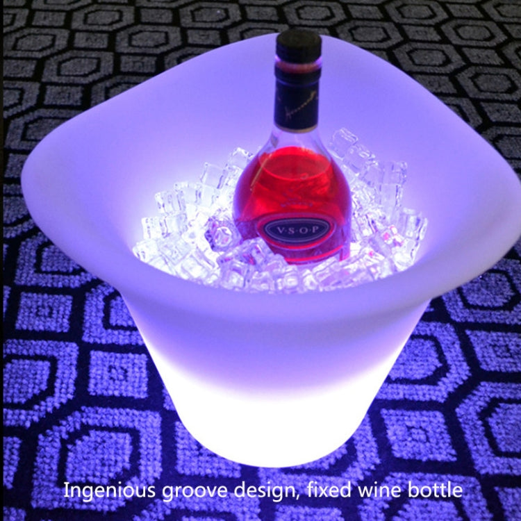 ES-IC014 Waterproof LED Luminous Ice Bucket For Bars, US Plug, Size: 27x27x30cm - Novelty Lighting by buy2fix | Online Shopping UK | buy2fix