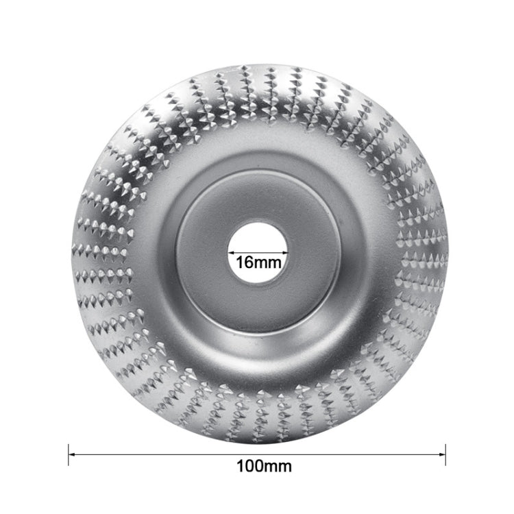 Woodworking Sanding Plastic Stab Discs Hard Round Grinding Wheels For Angle Grinders, Specification: 100mm Silver Curved - Abrasive Tools & Accessories by buy2fix | Online Shopping UK | buy2fix