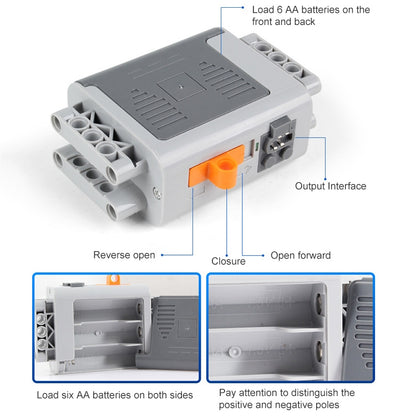 8881 No. 5 Battery Box Building Block Power Group - Toys & Hobbies by buy2fix | Online Shopping UK | buy2fix