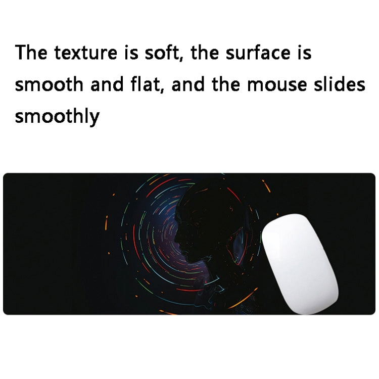 Hand-Painted Fantasy Pattern Mouse Pad, Size: 300 x 800 x 1.5mm Not Overlocked(3 Dream Landscape) - Mouse Pads by buy2fix | Online Shopping UK | buy2fix