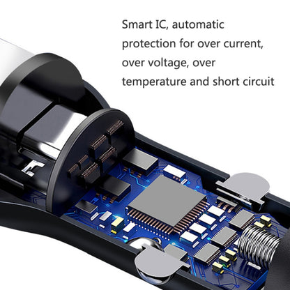 QIAKEY BK918 Dual Ports Fast Charge Car Charger - Car Charger by QIAKEY | Online Shopping UK | buy2fix