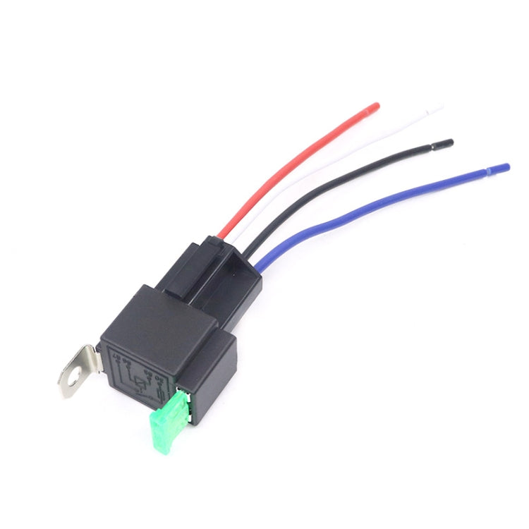 5 Sets JD2912 4 Pin Car Relay With Fuse, Rated voltage: 12V - In Car by buy2fix | Online Shopping UK | buy2fix